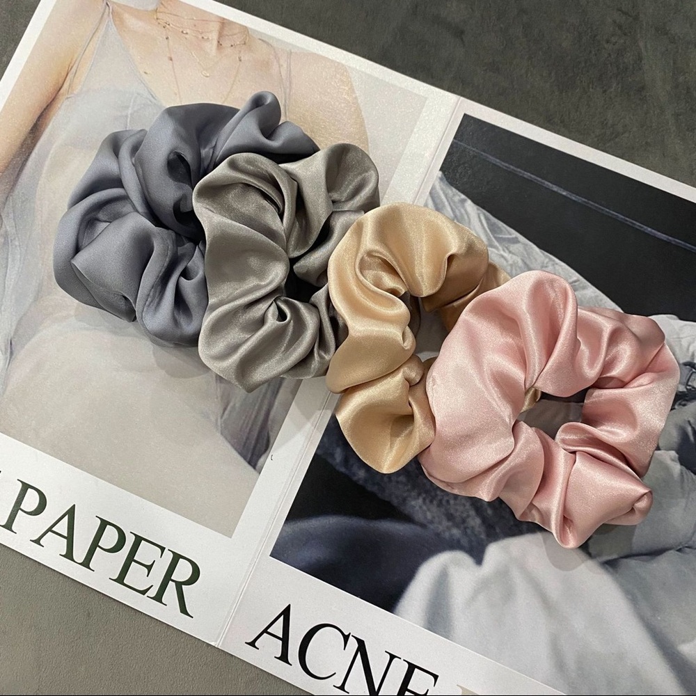 Handmade Silk Scrunchies | NEW Hair Accessories
